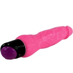 Baile - colorful sex realistinen vibraattori  pinkki 24 cm 4