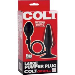 California exotics - colt large pumper plugi  musta 1