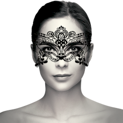 Coquette Chic Desire Lace Mask Black