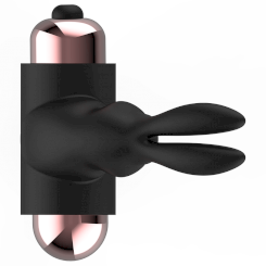 Coquette chic desire - penisrengas vibraattorilla  musta/ gold 5