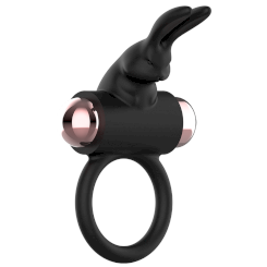 Coquette chic desire - penisrengas vibraattorilla  musta/ gold 6