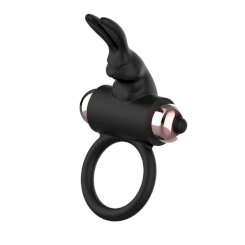 Coquette chic desire - penisrengas vibraattorilla  musta/ gold 7