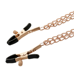 Coquette - chic desire fantasy metalli nipple clips with chain 2