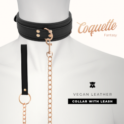 Coquette chic desire - fantasy vegan nahka kaulapanta with neoprene lining 2
