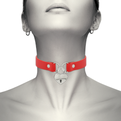 Coquette - chic desire fetish style vegan nahka choker