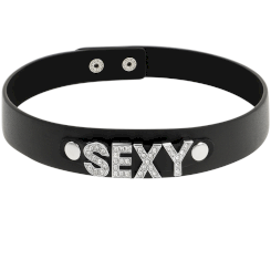 Coquette - chic desire sexy vegan nahka choker 1