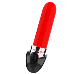 Coquette chic desire - vibraattori ladattava lipstick  musta/ gold 3