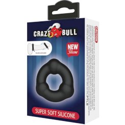 Crazy bull - erikoispehmeä silikoninen penisrengas with nodules 4