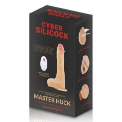 Cyber silicock - kaukosäädettävä realistinen master huck 20.9 cm -o- 4 cm 3