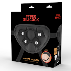 Cyber silicock - strap-on valjaat with penisrengas free 4