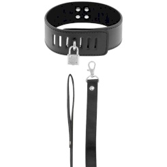 Dark Ness Locking Posture Collar - Black