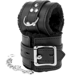 Ohmama fetish - premium fur lined wrist restraints