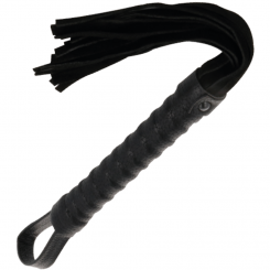 Darkness - fetish  musta wide bdsm whip