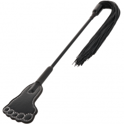 Darkness - rounded  musta fetish paddle
