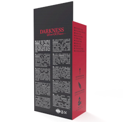 Darkness - extra anal anustappi with tail  musta 7 cm 1