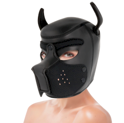 Coquette chic desire - wide  musta nauha mask