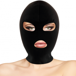 Coquette chic desire - wide  musta nauha mask