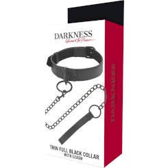 Darkness -  Musta Necknauha With Chain