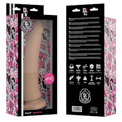 Delta club - toys natural dildo medical silikoni 23 cm -o- 4.5 cm 1