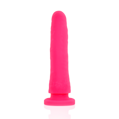 Delta club - toys valjaat ja dildo  pinkki silikoni 17 cm -o- 3 cm 3