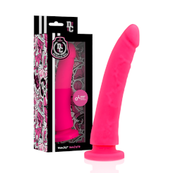 Delta club - toys valjaat ja dildo  pinkki silikoni 17 cm -o- 3 cm 5