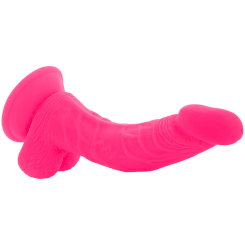 Diversia - joustava värisevä dildo  pinkki 21.5 cm -o- 4.5 cm 6