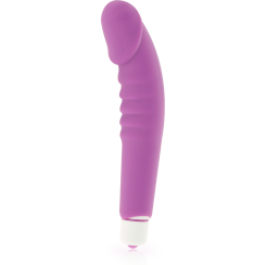 Dolce vita - realistinen pleasure  purppura silikoni 2