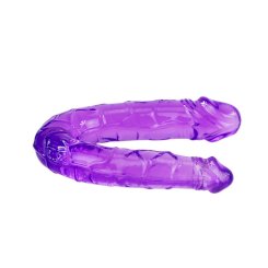 Baile - tupla dildo in  lila joustava jelly 1