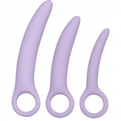 Diversia - joustava värisevä dildo  purppura 17 cm -o- 3.3 cm