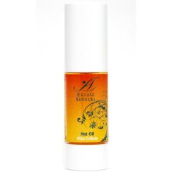 Extase sensual - hierontaöljy with extra fresh mansikka effect 100 ml