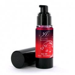 Extase sensual - mansikka heat stimulaattori oil 30 ml 0