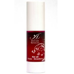 Extase sensual - mansikka heat stimulaattori oil 100 ml