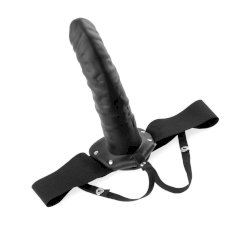 Fetish fantasy series - 19 cm ontto strap-on dildo  musta 2