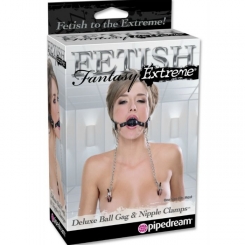 Fetish fantasy extreme - deluxe suukapula ja nänninipistimet 0