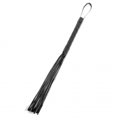 Darkness - fetish  musta wide bdsm whip
