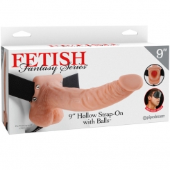 Fetish fantasy series - series 9 ontto strap-on dildo kiveksillä 22.9cm flesh 2