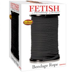 Secretplay -  musta bondage string 10 m