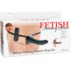 Fetish fantasy series - series deluxe värisevä penetris strap-on 0