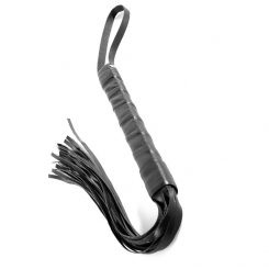 Darkness - fetish  musta wide bdsm whip