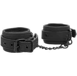 Fetish Submissive Ankle Cuffs Vegan...