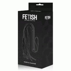 Darkness -  musta bondage whip 50cm