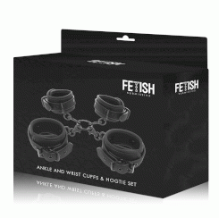 Fetish submissive origen - vegan nahka ankle käsiraudat with neoprene lining