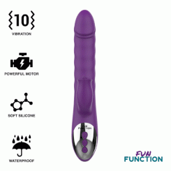 Baile - flexi vibe sensual spine taipuisa värisevä dildo  lila 23.5 cm