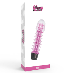 Glossy - axel vibraattori  pinkki 1