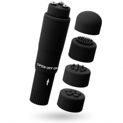 Glossy Kurt Pocket Massager Black