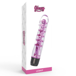 Glossy - lenny vibraattori  pinkki 2