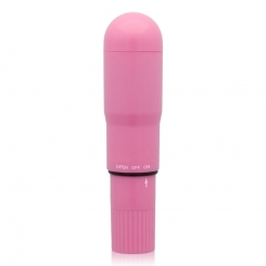 Glossy Pocket Vibrator Deep Rose