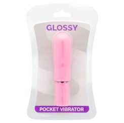 Glossy - pocket vibraattori  ruusunpunainen 1