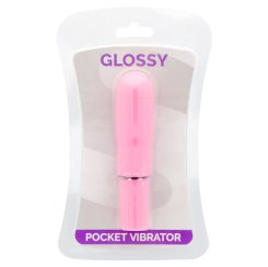 Glossy - pocket vibraattori  ruusunpunainen 1