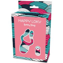 Happy loky - funny frog multi vibraattori  kaukosäädettävä 5